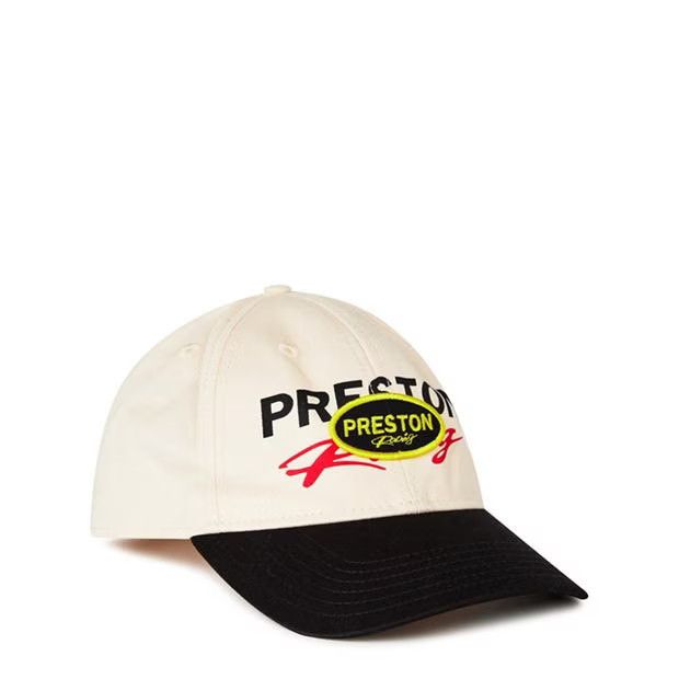 Heron Preston o1g2r1mq0524 Size: OS Racing Hat in White/Black Size ONE SIZE - 1 Thumbnail