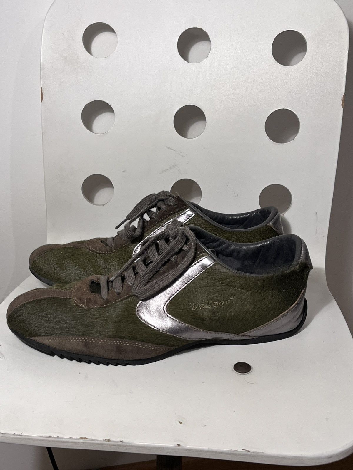 Other Valsport 1920 Italian Green Pony Hair Sneakers Size US 8 / EU 41 - 1 Thumbnail