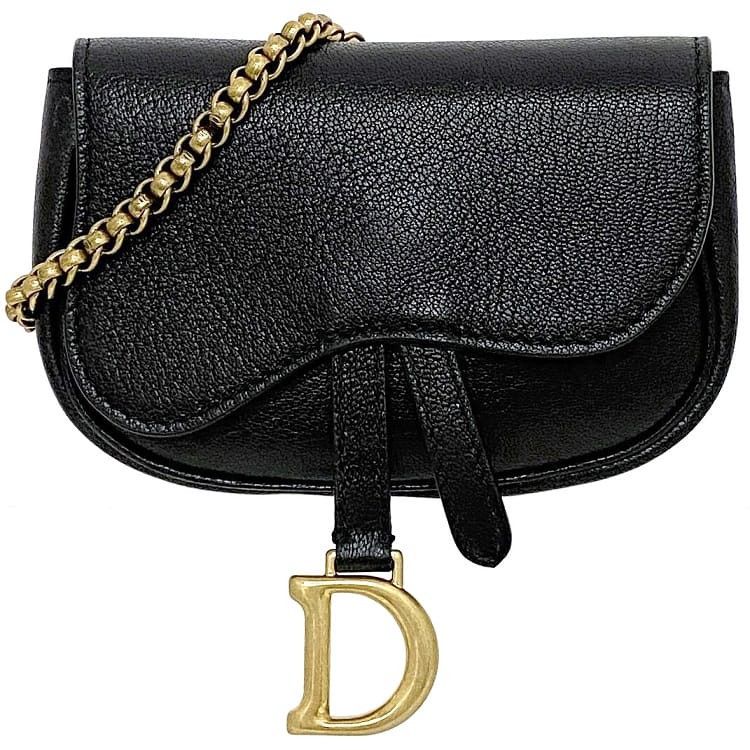 Dior DIOR Mini Bag Black Leather Size ONE SIZE - 1 Thumbnail