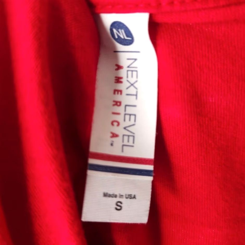 Next Level JJs MMA T Shirt Mens Size Small Red Self Defense Mixed Martial Arts Made In USA Size US S / EU 44-46 / 1 - 6 Thumbnail