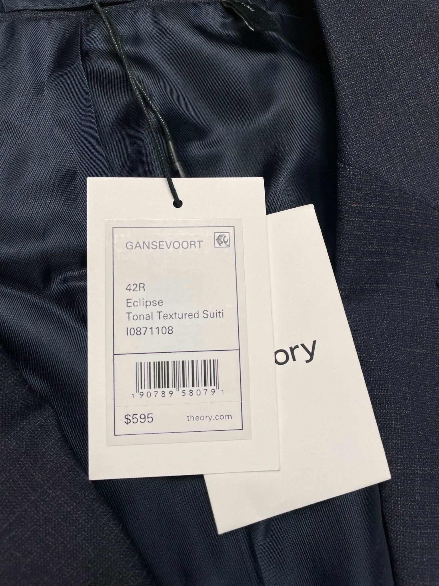 Theory 🔥70% OFF🔥 [SALE] Theory Gansevoort Eclipse Blazer Suit Size 42R - 3 Thumbnail