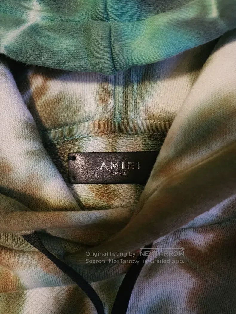 Amiri Amiri Colorful Tie-Dye Hooded Sweatshirt Size US S / EU 44-46 / 1 - 3 Thumbnail