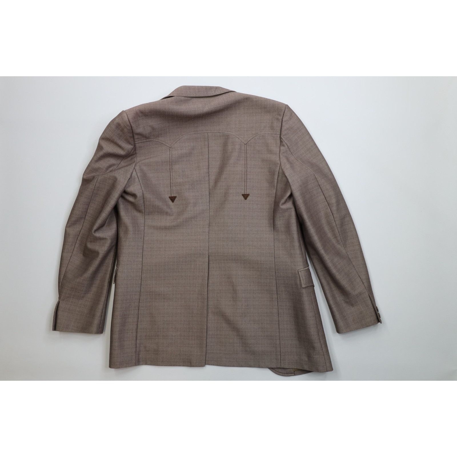 Vintage Vintage 70s Rockabilly 2 Piece Wool Blend Western Suit Size 40L - 8 Thumbnail