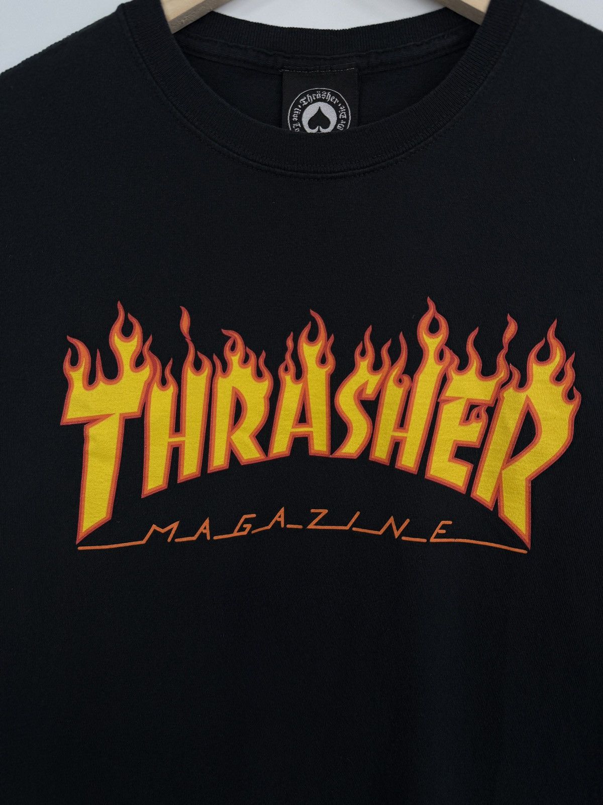 Thrasher 🛹🇺🇸 Y2K Thrasher Skateboard BMX T-Shirt Hype Rare Retro Size US S / EU 44-46 / 1 - 4 Thumbnail