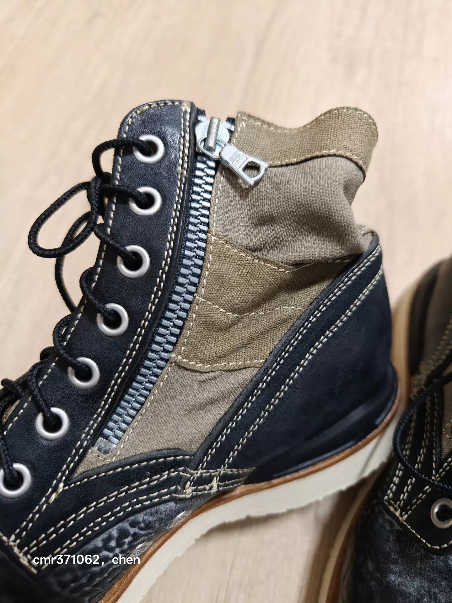 Visvim VISVIM 22AW 7 HOLE '73-FOLK Black Size 10 Boots Size US 10 / EU 43 - 6 Thumbnail