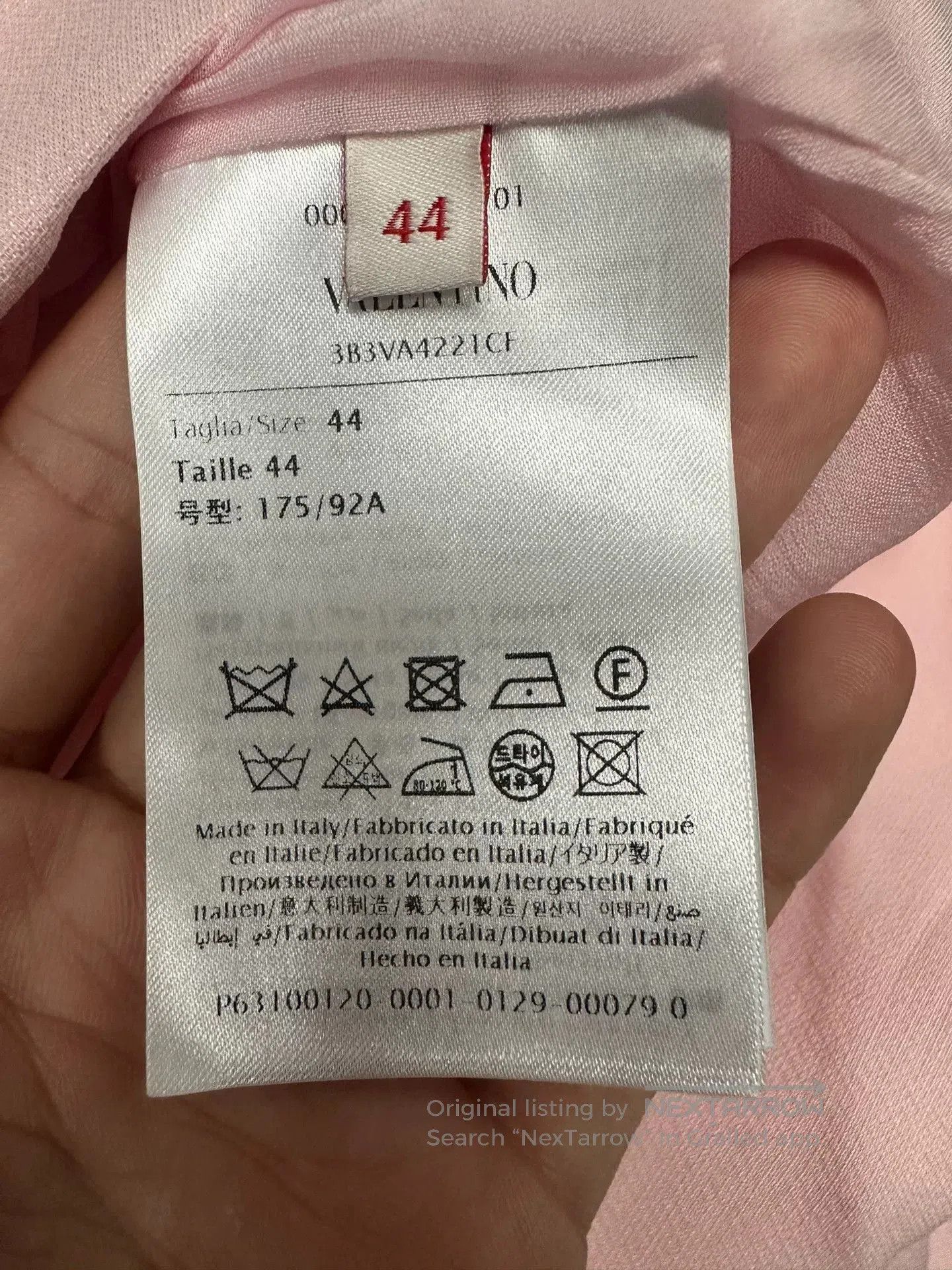 Valentino Valentino Pink Short Sleeve Dress. Size US M / EU 48-50 / 2 - 5 Thumbnail