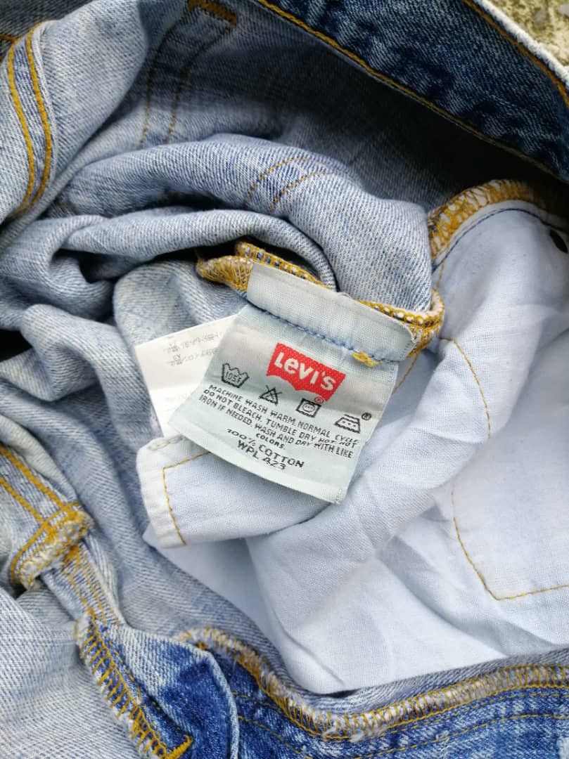 Designer × Levi's × Levi's Vintage Clothing Levi's Strauss 501 X Designer Distressed Denim Jeans Size US 28 / EU 44 - 4 Thumbnail