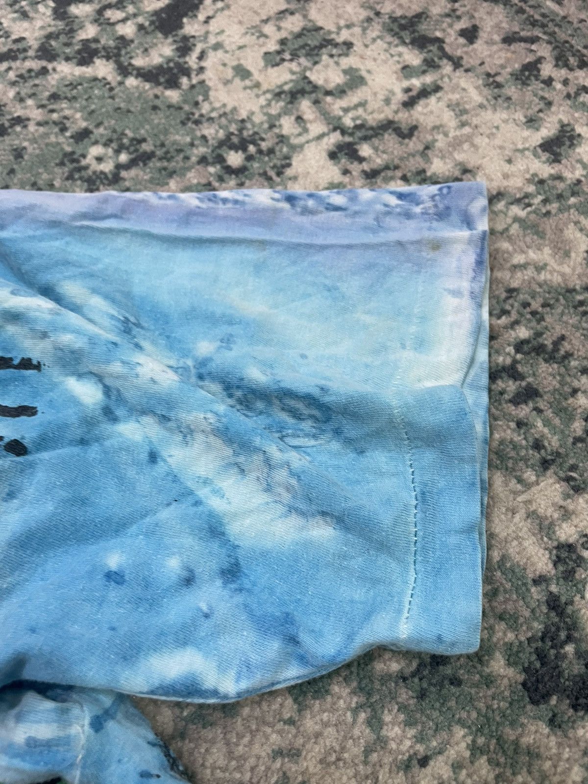 Band Tees Vintage 90’s Bear x Fish Overprint Tie Dye T Shirt Size US XL / EU 56 / 4 - 10 Thumbnail