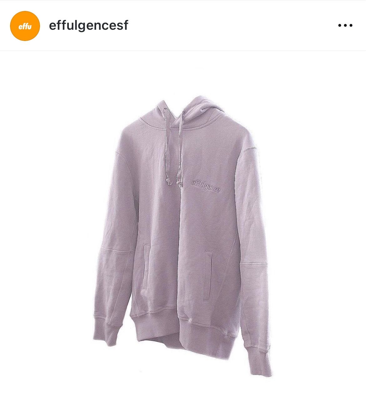 Effulgence 2017 EFFULGENCE PURPLE RAiN HOODiE PALE PASTEL TERRY FLEECE Size M / US 6-8 / IT 42-44 - 3 Thumbnail