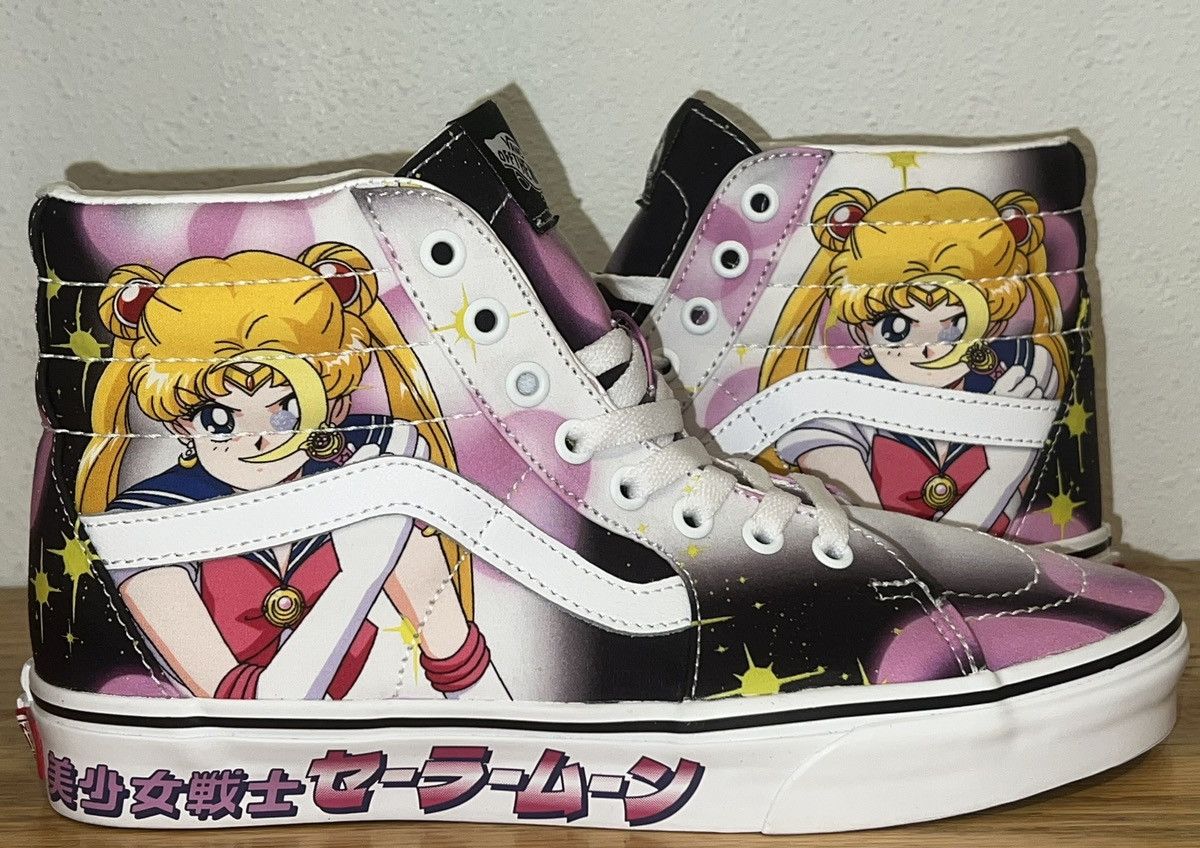 Vans VANS Sk8-Hi x Sailor Moon Pretty Guardian Sneaker Shoes Size US 8 / EU 41 - 2 Thumbnail