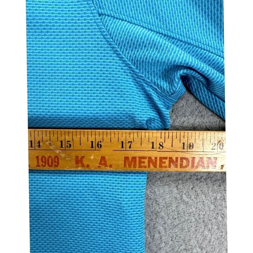 Nike Nike Shirt Womens Medium Blue Polka Dot Dri-Fit Nylon Blend Cowl Neck Activewear Size M / US 6-8 / IT 42-44 - 7 Thumbnail