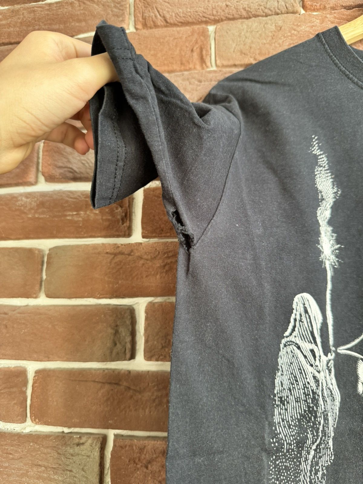 Band Tees × Vintage Rare Vintage 00s Darkened Nocturn M Black Metal Tshirt Rare Size US M / EU 48-50 / 2 - 4 Thumbnail