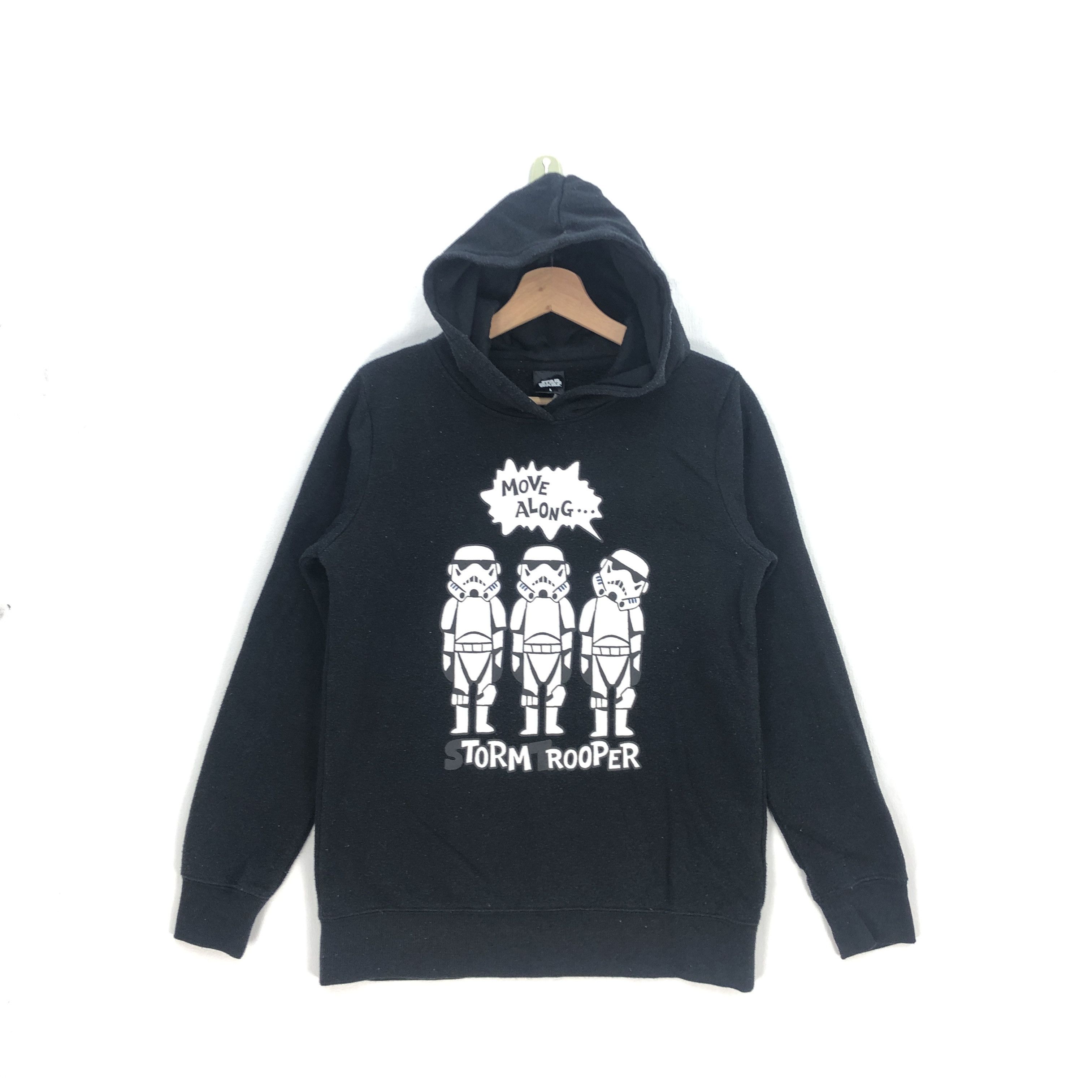 Star Wars × Vintage Star Wars Hoodie Sweater Movie Cartoon Sweatshirt Hooded Size US M / EU 48-50 / 2 - 1 Thumbnail