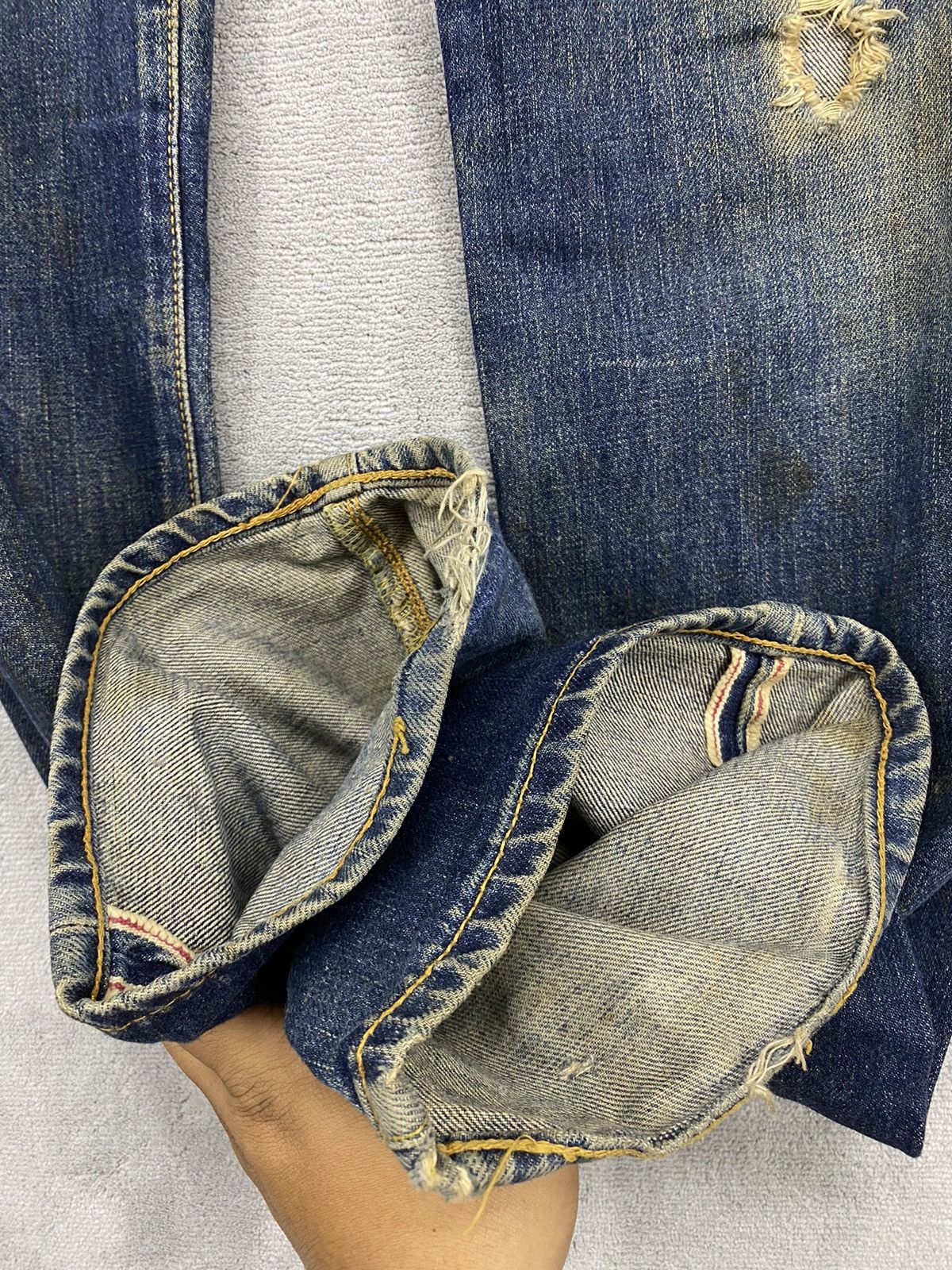 Edwin 🇯🇵 Vintage 505X Jeans Selvedge Size US 29 - 7 Thumbnail