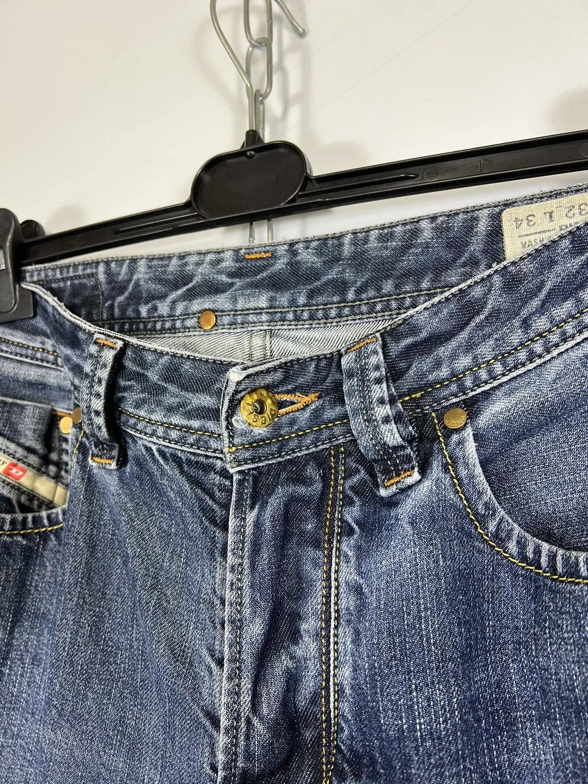 Designer × Diesel Diesel denim jeans made in Italy Size US 32 / EU 48 - 3 Thumbnail