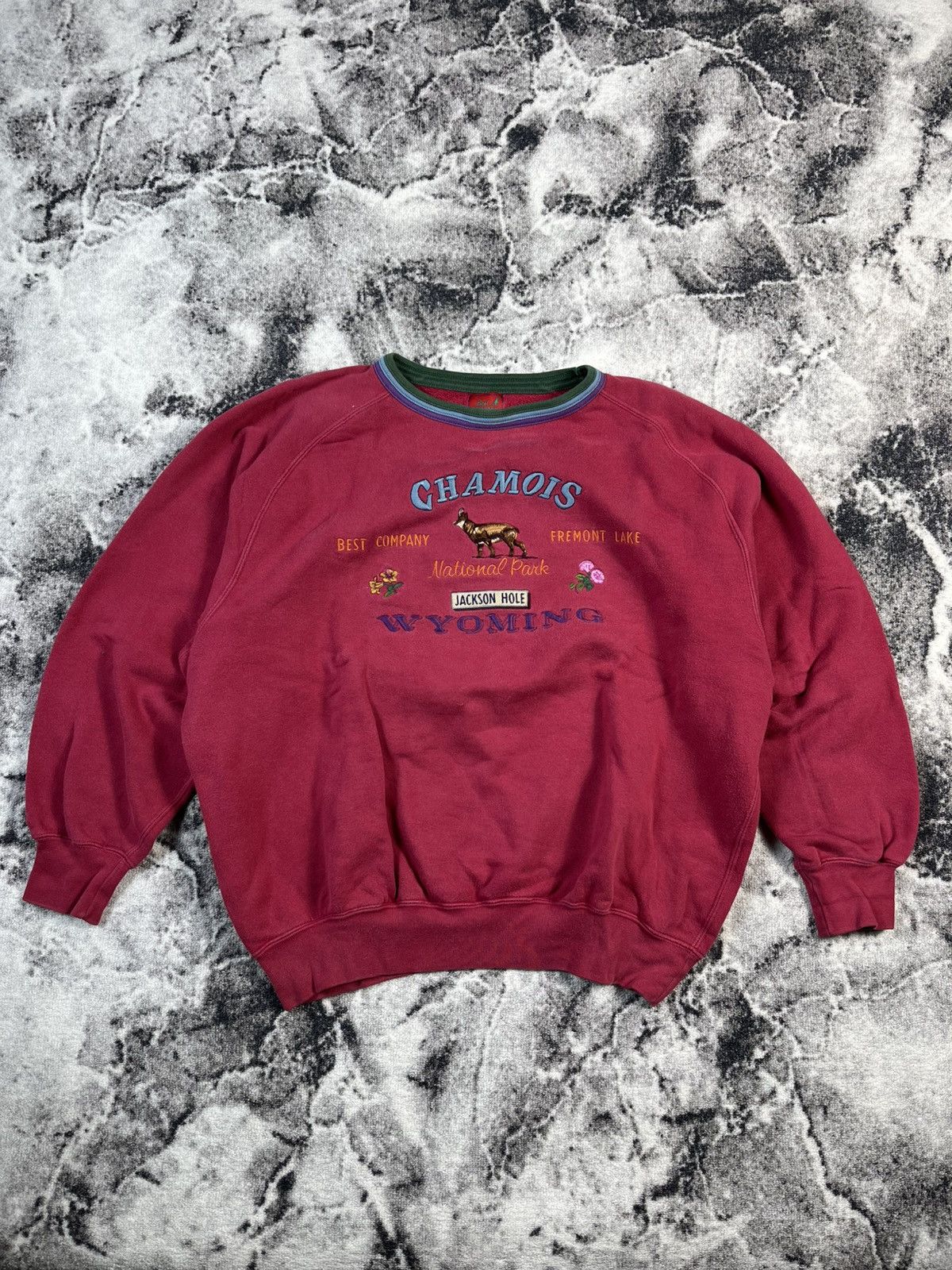 Vintage Vintage Best Company Chamois Wyoming Crewneck Made in Italy Size US XL / EU 56 / 4 - 1 Thumbnail