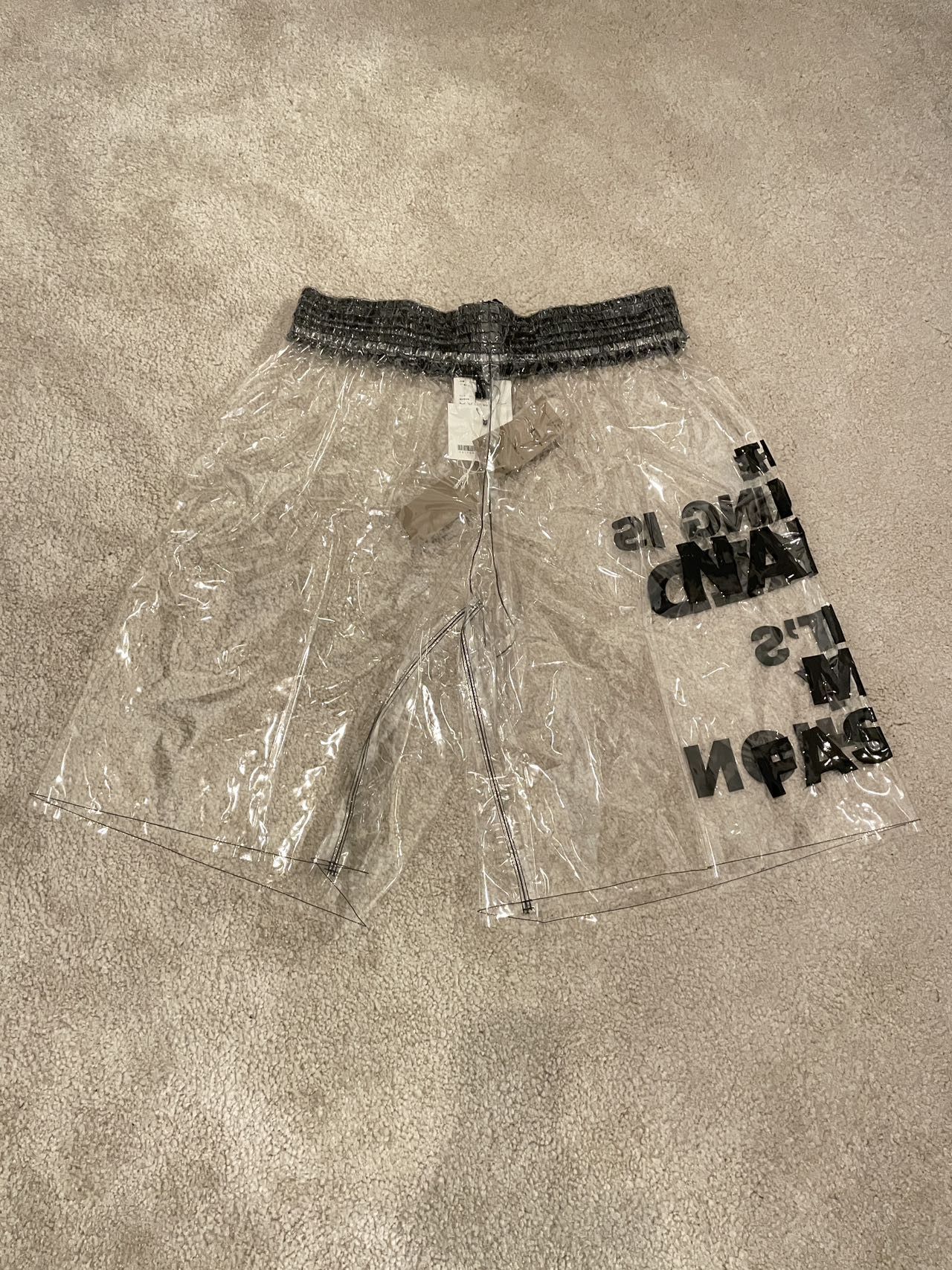 Comme des Garcons Homme Plus Comme Des Garcons Hoome Plus Transparent Shorts Size US 32 / EU 48 - 1 Thumbnail