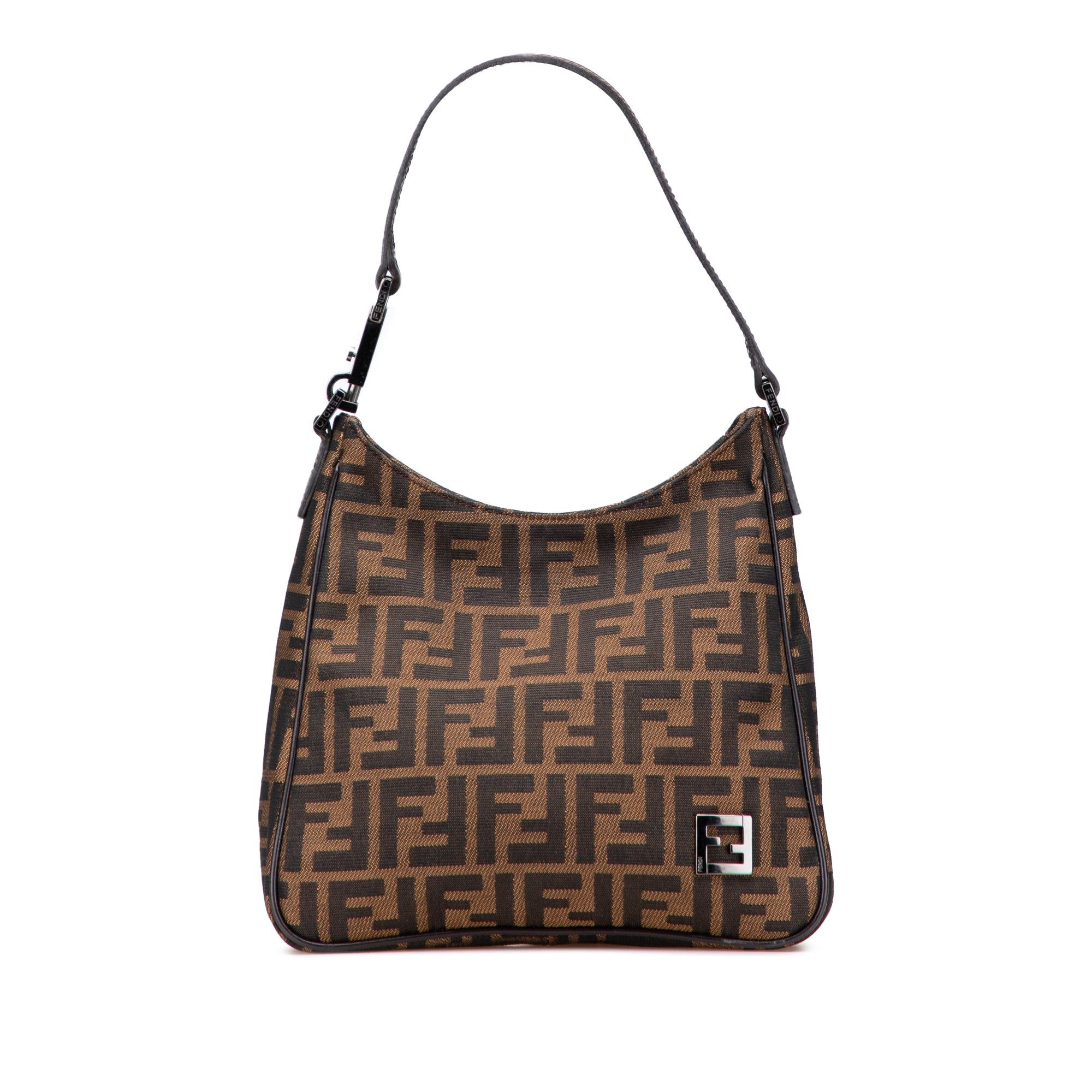 Fendi Zucca Canvas Shoulder Bag Size ONE SIZE - 1 Thumbnail