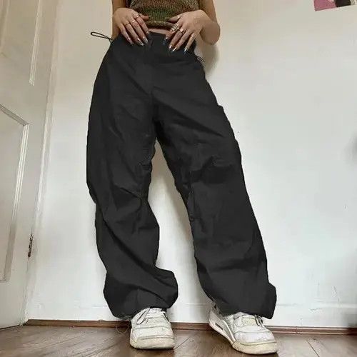 Japanese Brand Women's Pants Casual Joggers Tech Cargo Size 30" / US 8 / IT 44 - 1 Thumbnail