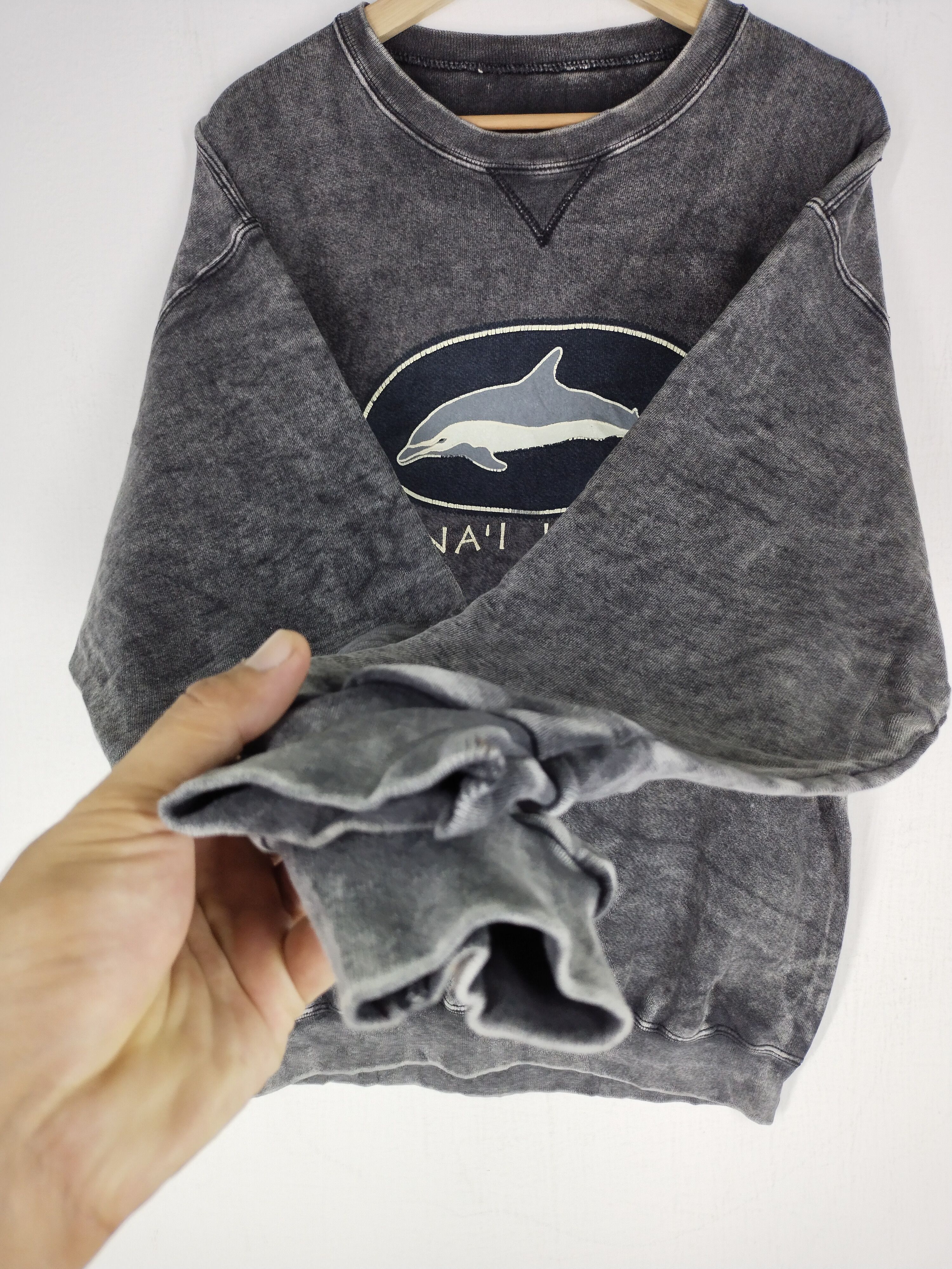Sun Surf × Vintage 🔥 Vtg Lana'i Hawaii Dolphin Sun Surf Sweatshirt Size US M / EU 48-50 / 2 - 6 Thumbnail