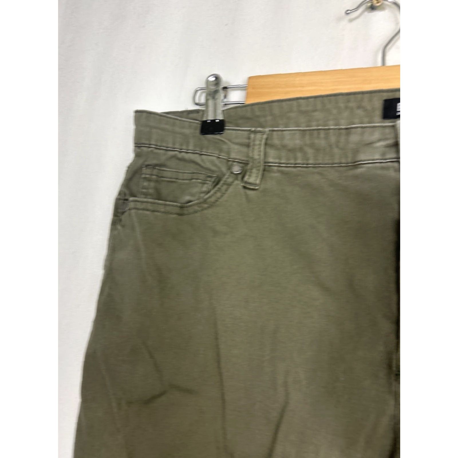 Buffalo David Bitton Buffalo David Bitton Daily Mid Skinny Ankle Stretch Green 36x26 Pants Size 25" / US 0 / IT 36 - 4 Thumbnail