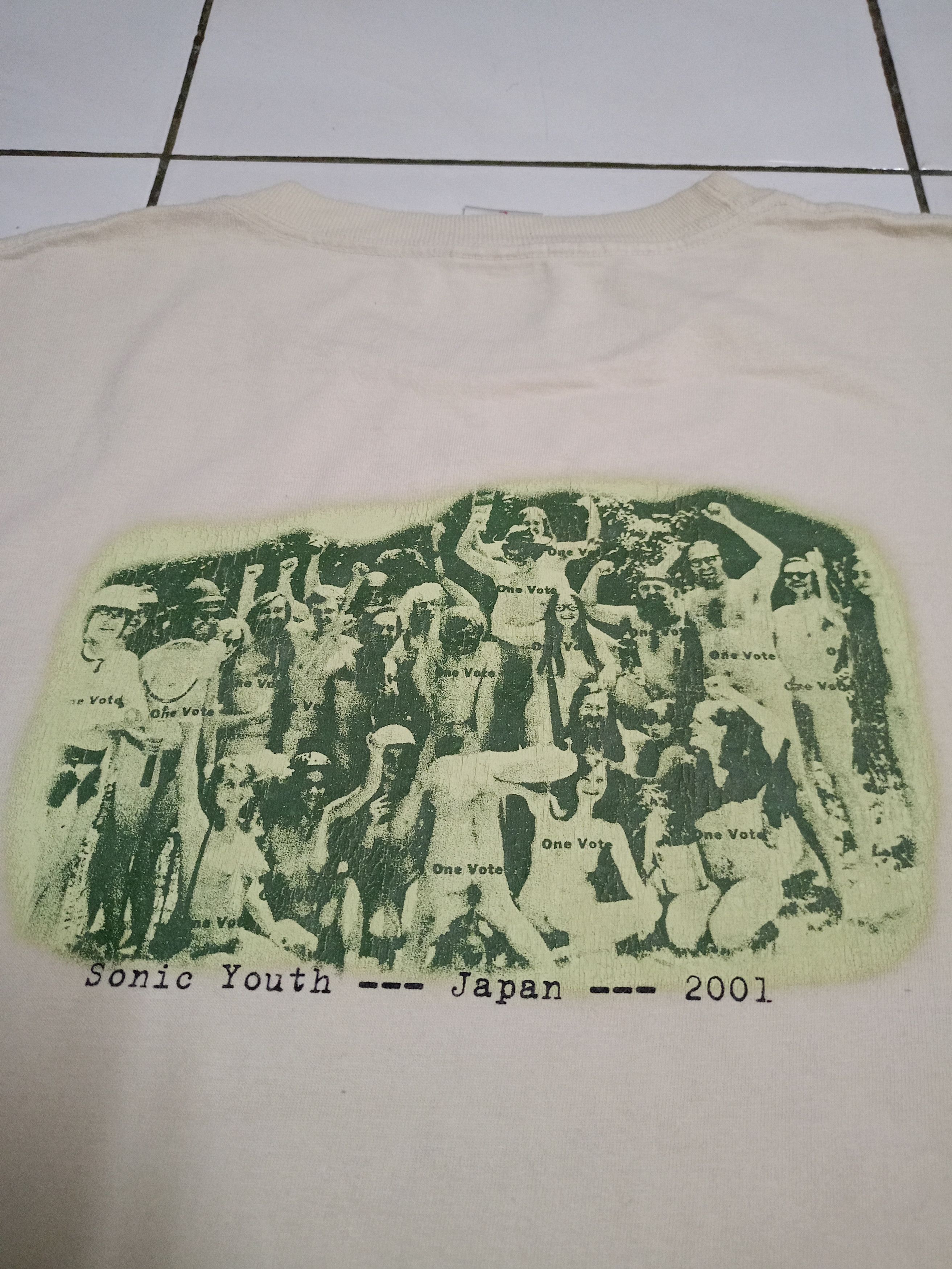 Band Tees × Vintage Vintage rare sonic youth band t shirt Size US L / EU 52-54 / 3 - 4 Thumbnail