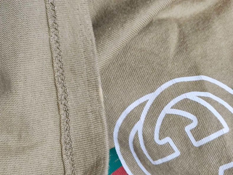 Gucci GucciKhaki petal embroidery women's short sleeves 2503-Next Size S / US 4 / IT 40 - 7 Thumbnail