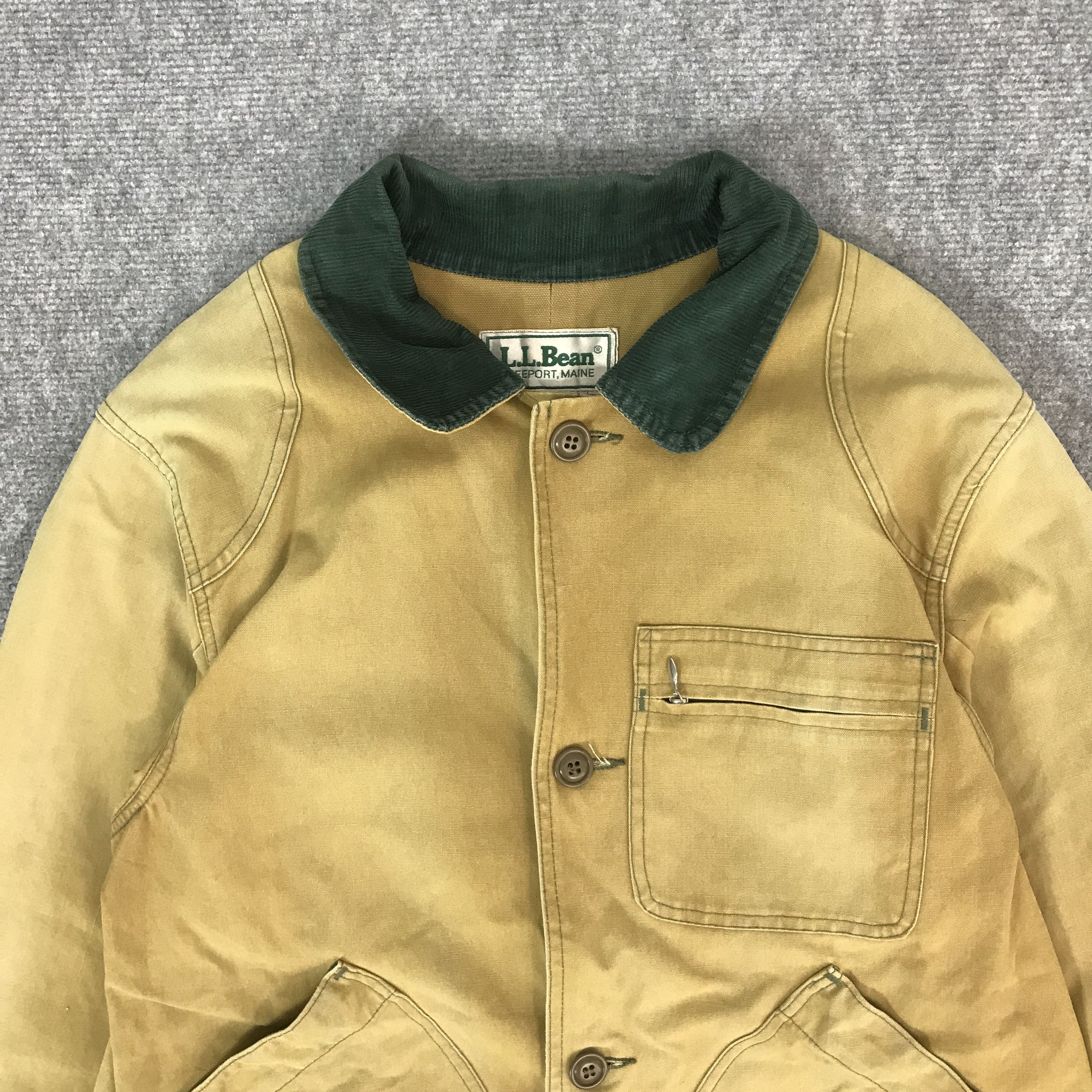 L.L. Bean L.L BEAN FADED CHORE BUTTON JACKET Size US L / EU 52-54 / 3 - 2 Thumbnail