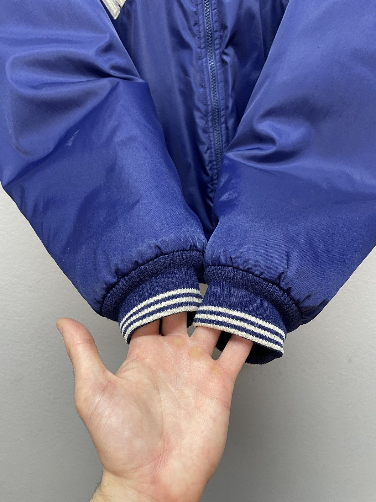 Adidas Vintage Y2K Adidas New York Yankees Boxy Fit Bombers Jacket Size US M / EU 48-50 / 2 - 7 Thumbnail