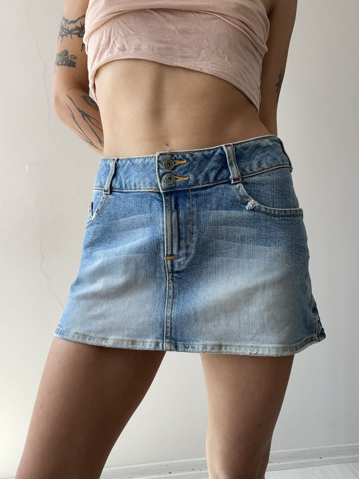 Vintage Italian skirt Size 28" / US 6 / IT 42 - 2 Thumbnail