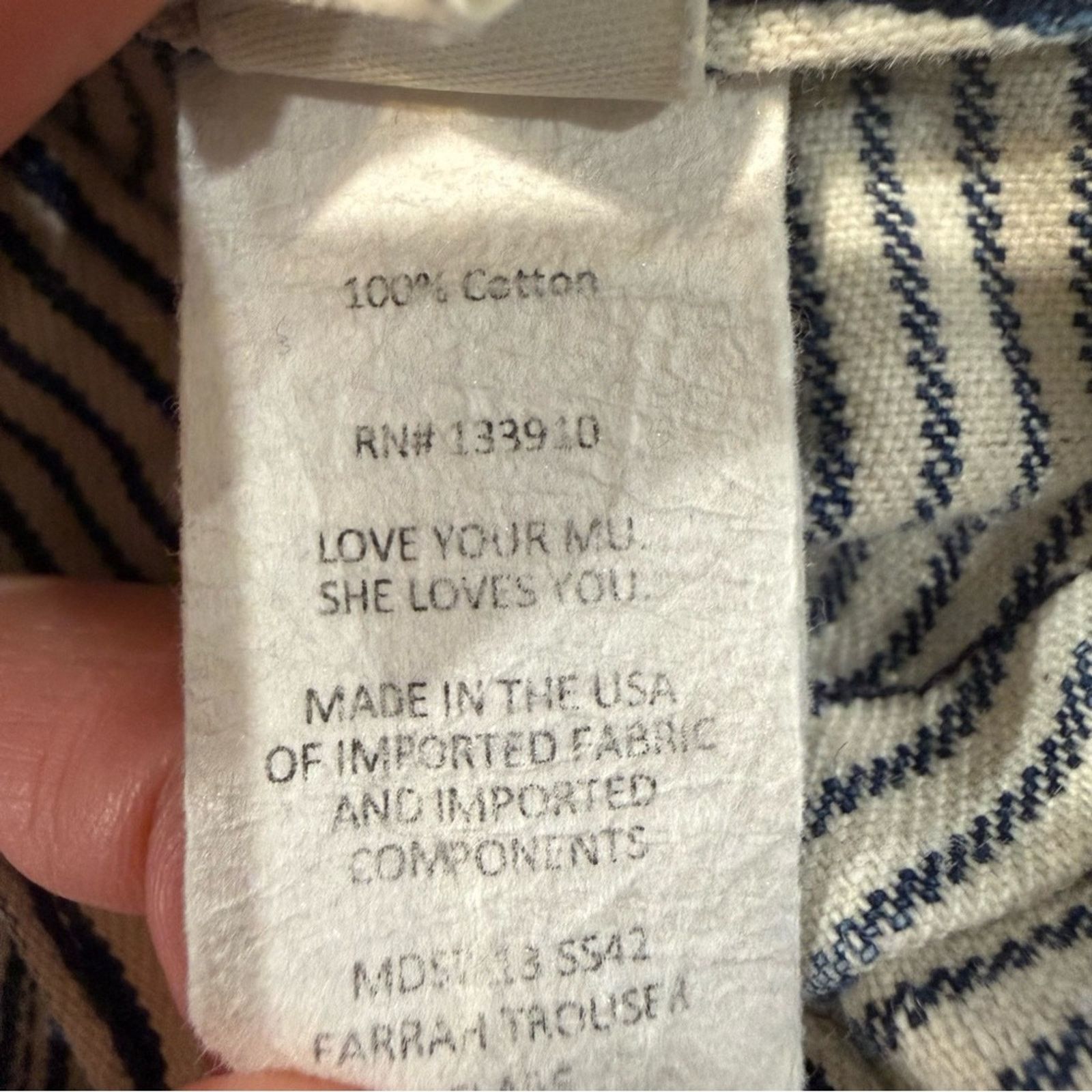 Show Me Your MuMu Show Me Your Mumu Farrah Flare Striped Denim Jeans Womens 27 Size 27" / US 4 / IT 40 - 9 Thumbnail