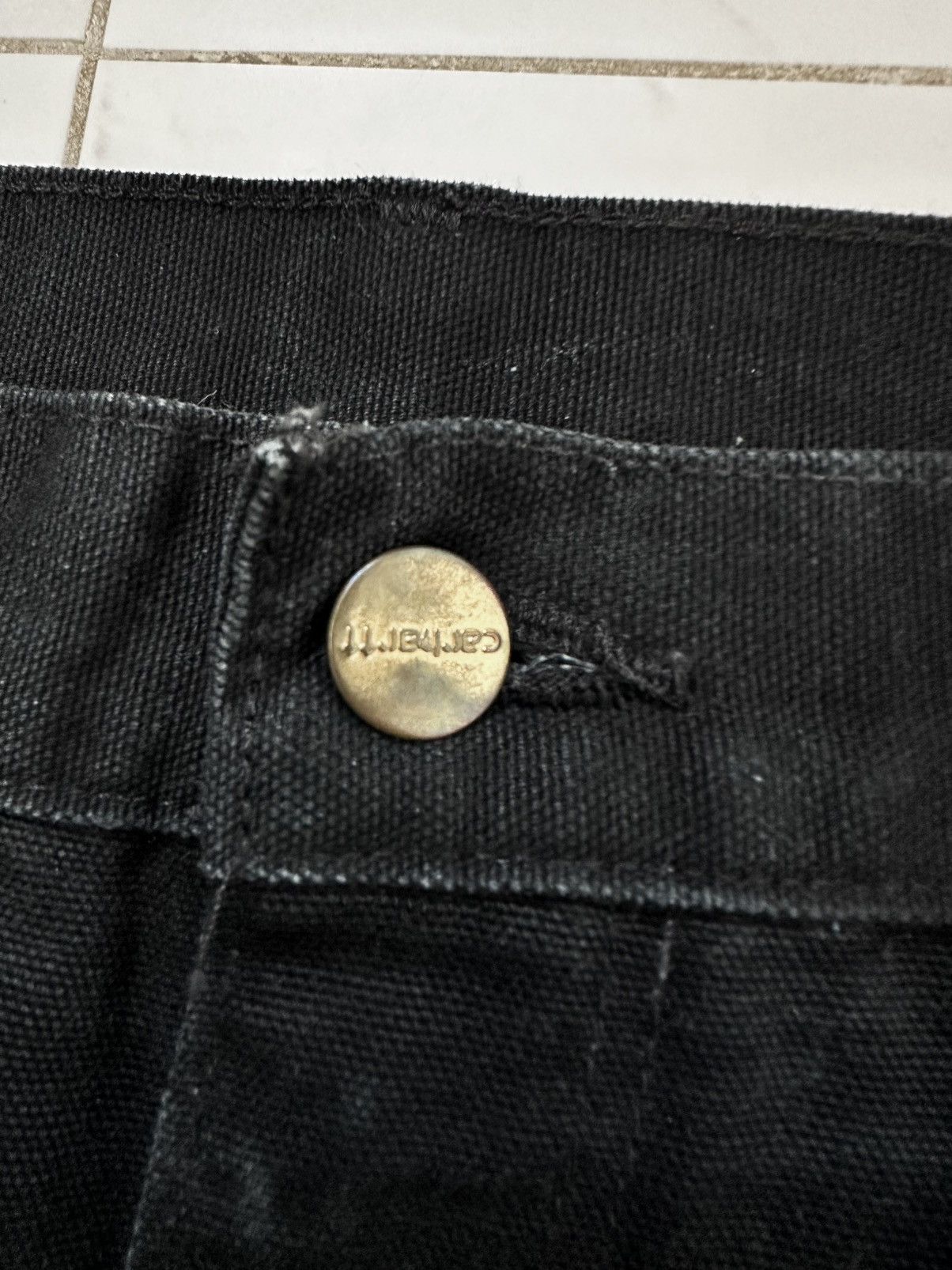 Carhartt Vintage Black Double Knee Carhartt Pants Size US 32 / EU 48 - 3 Thumbnail