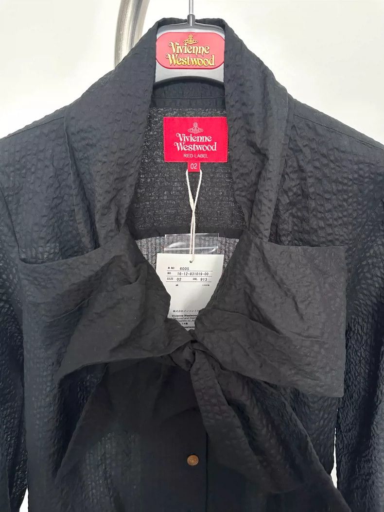 Vivienne Westwood Vivienne Westwood Big bow tie shirt Size M / US 6-8 / IT 42-44 - 3 Thumbnail