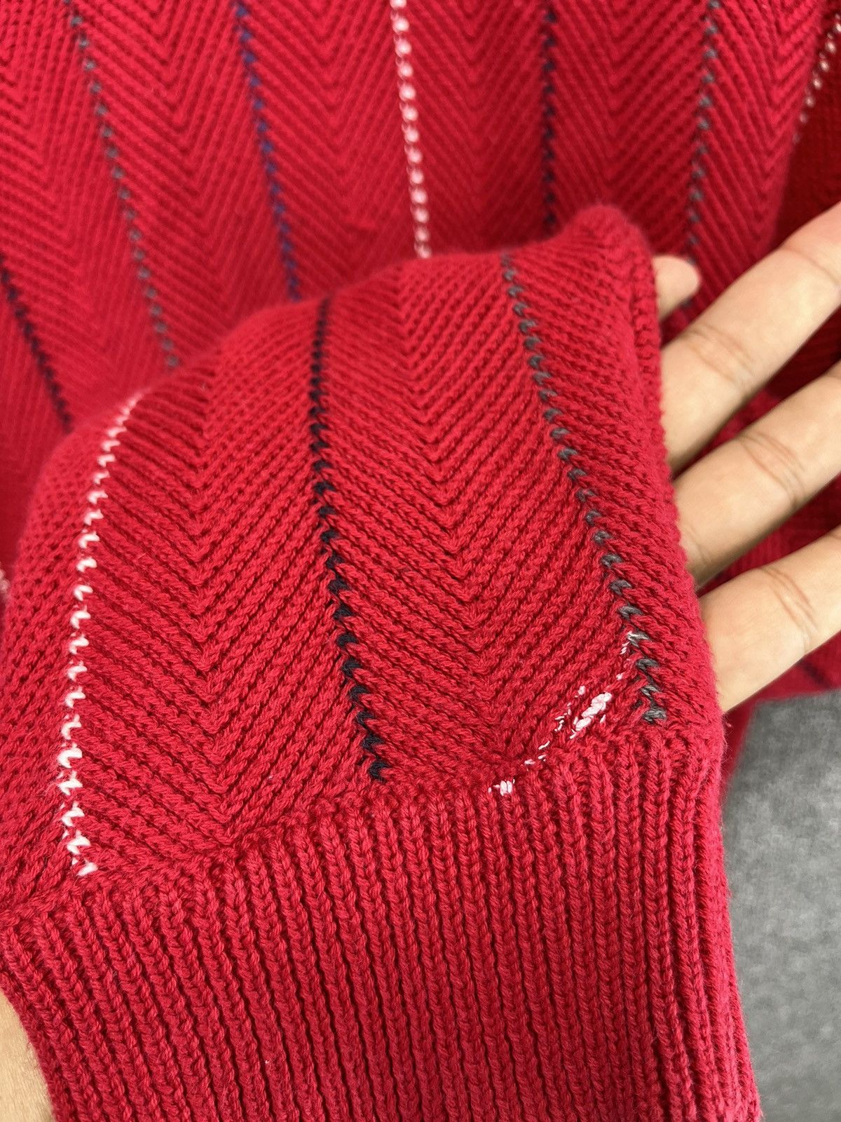 Chaps Ralph Lauren Vintage Chaps Ralph Lauren Hand Framed Knit Sweater Size US L / EU 52-54 / 3 - 12 Thumbnail