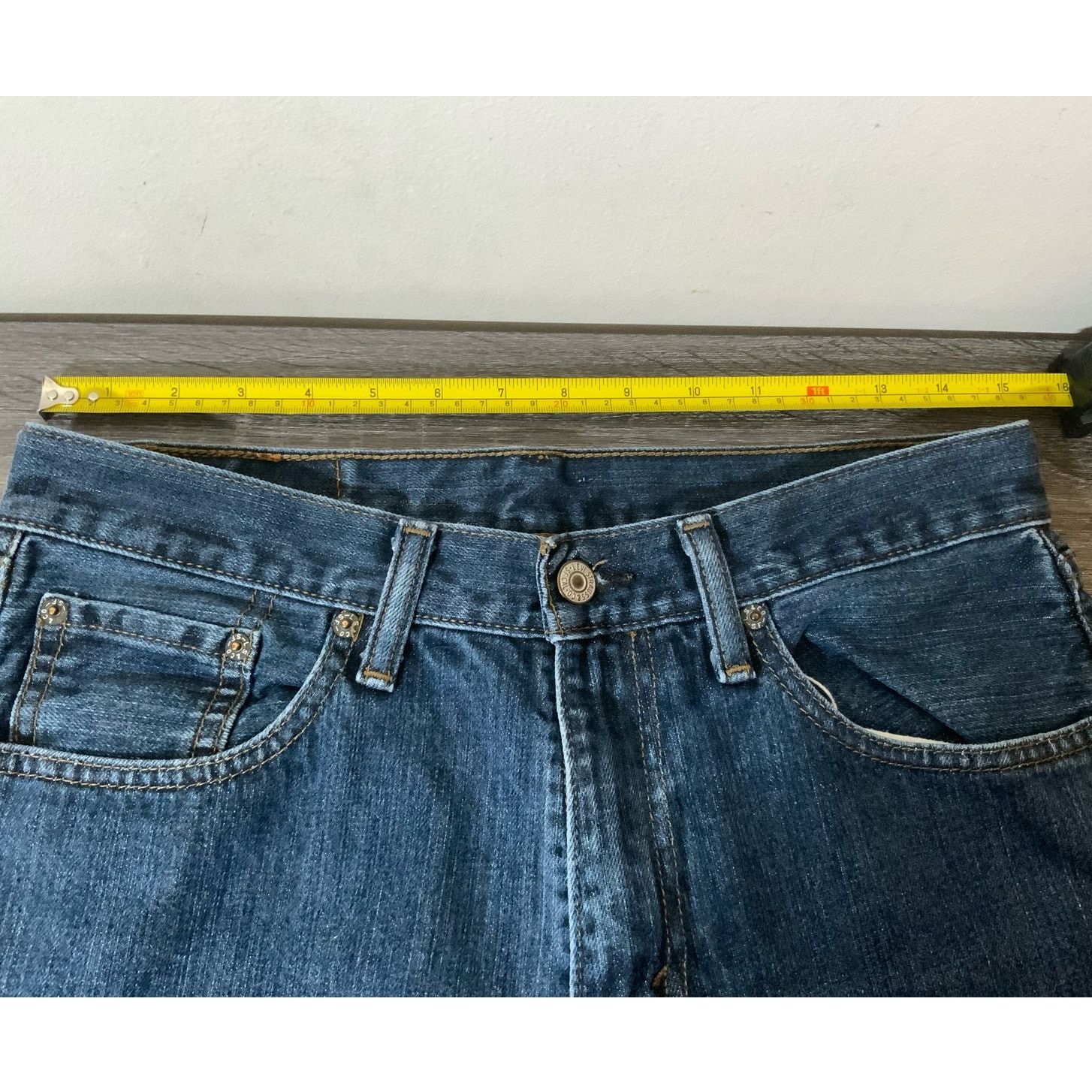 Levi's Levi Strauss & Co 505™ Regular Fit Stretch Mens Jeans 30x32 Size US 30 / EU 46 - 6 Thumbnail