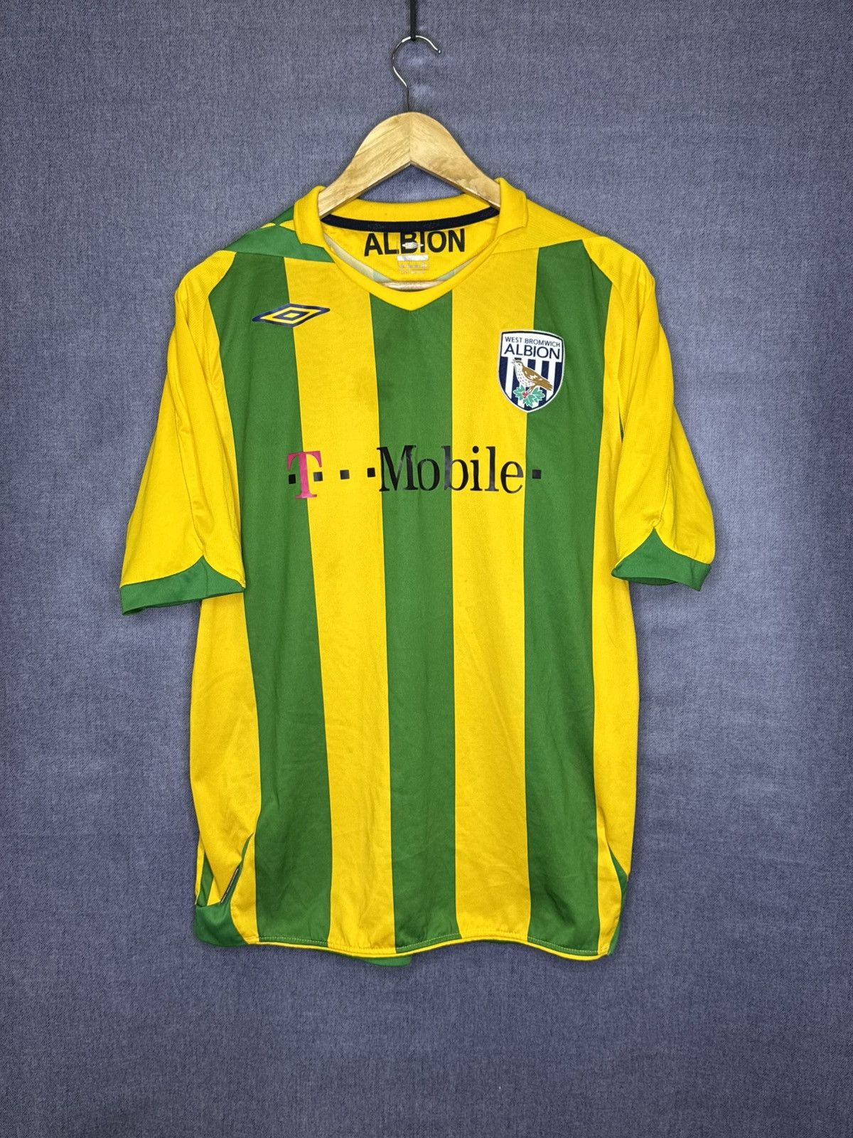 Umbro Vintage West Bromwich Albion Umbro Jersey 2006/07 Away Size US L / EU 52-54 / 3 - 1 Thumbnail