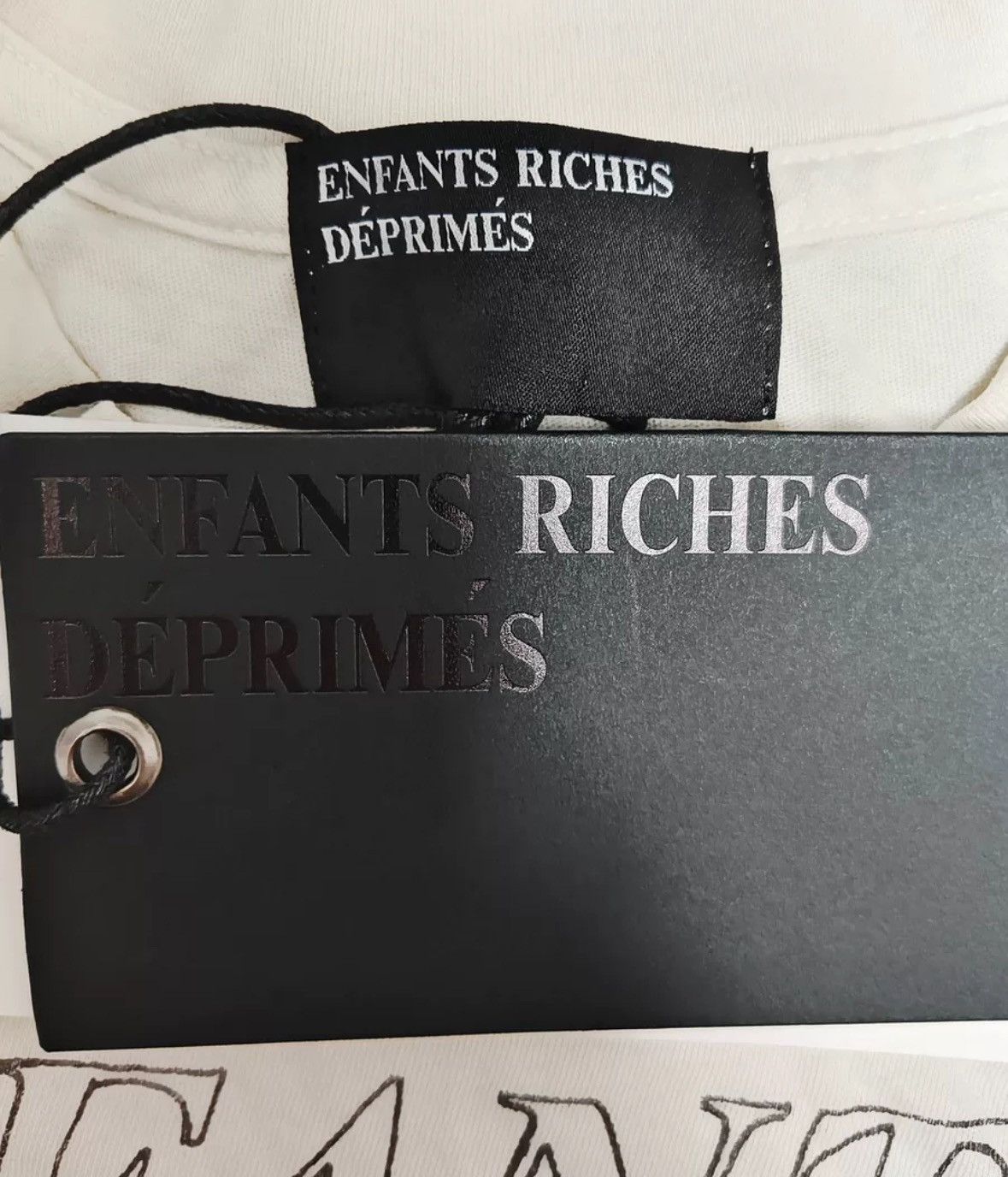 Enfants Riches Deprimes Enfants Riches Deporimes White Shaved Printed Short Sleeve Size US L / EU 52-54 / 3 - 4 Thumbnail