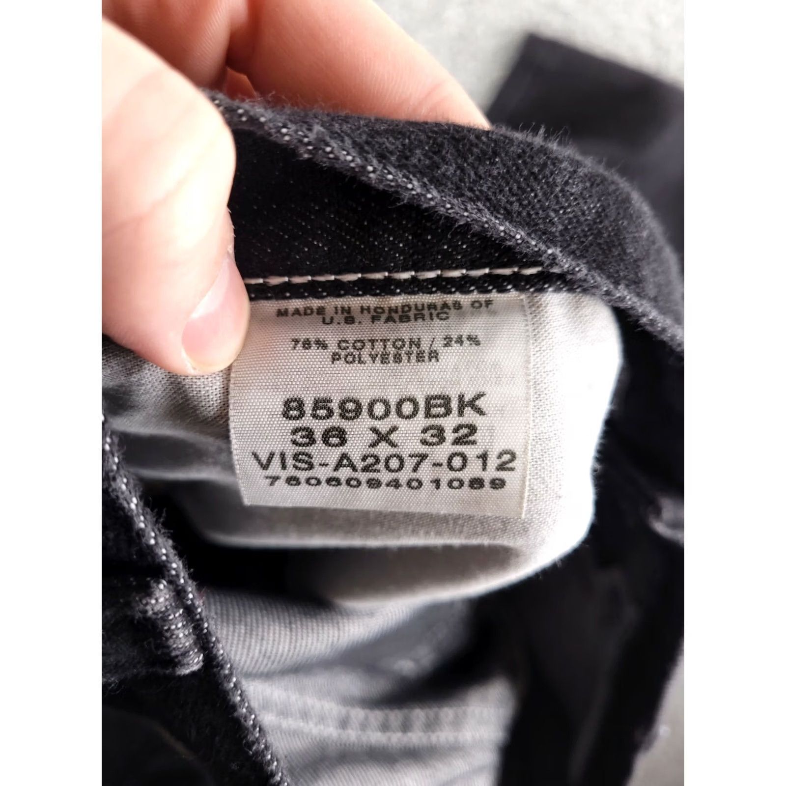 Wrangler Wrangler Jeans Men's 34x33 Black Straight Denim Pants Jeans Denim Black Straight Mens 34x33 Wrangler Bleh Size US 34 / EU 50 - 5 Thumbnail