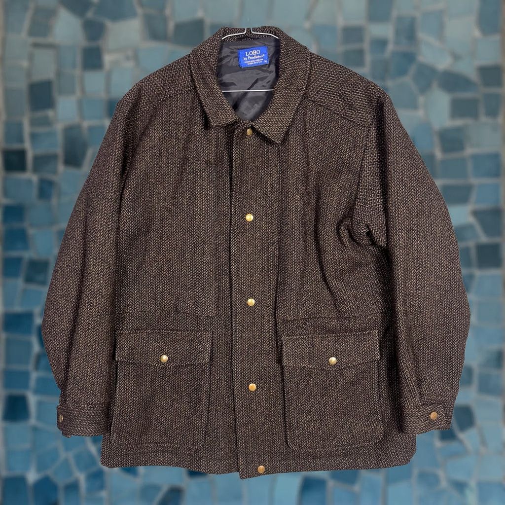 Pendleton Pendleton Lobo Jacket Mens M Thinsulate Bomber USA Made Virgin Wool Cargo 90s Jacket Size US M / EU 48-50 / 2 - 1 Thumbnail