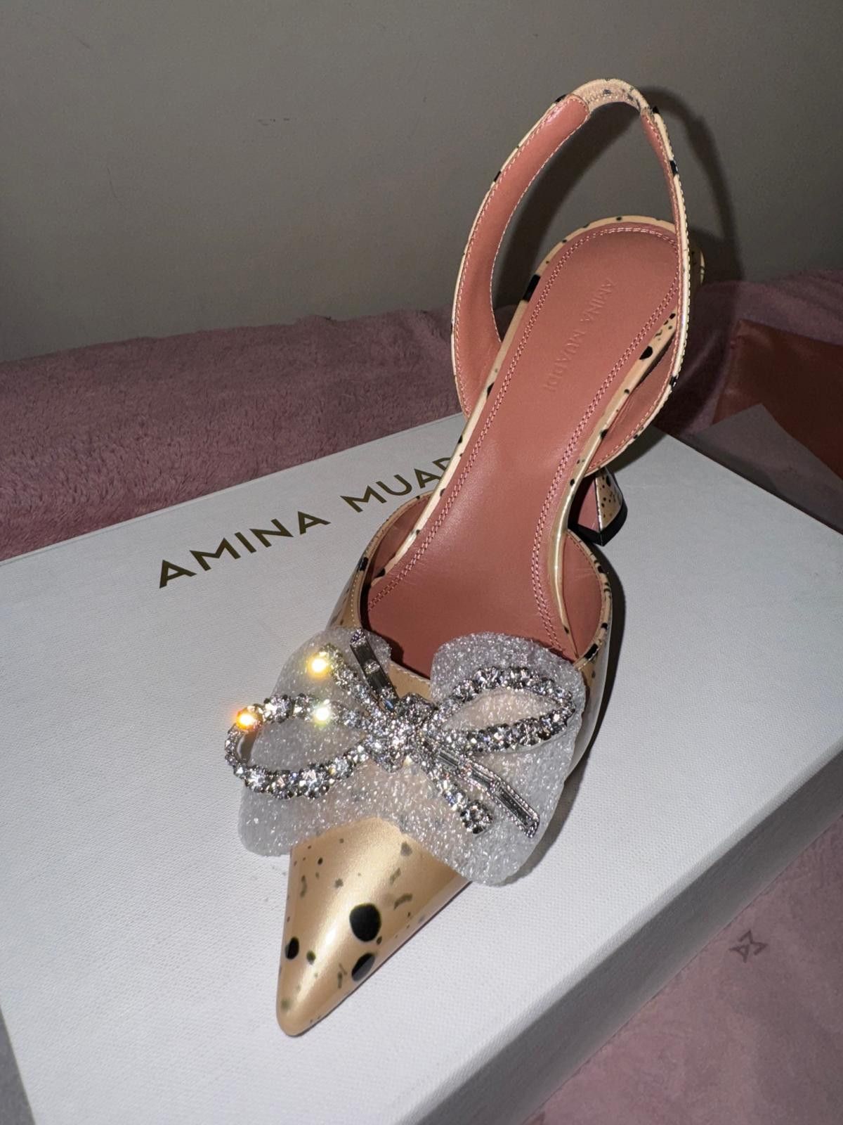 Amina Muaddi Rosie Sling Size US 7.5 / IT 37.5 - 9 Thumbnail