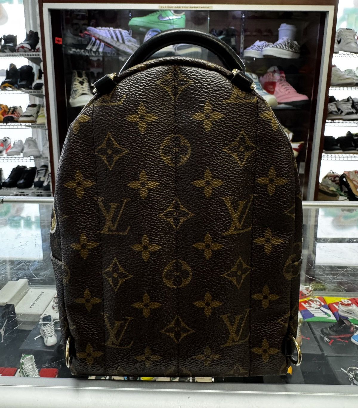 Louis Vuitton Louis Vuitton Monogram Love Lock Mini Palm Springs Backpack Size ONE SIZE - 4 Thumbnail