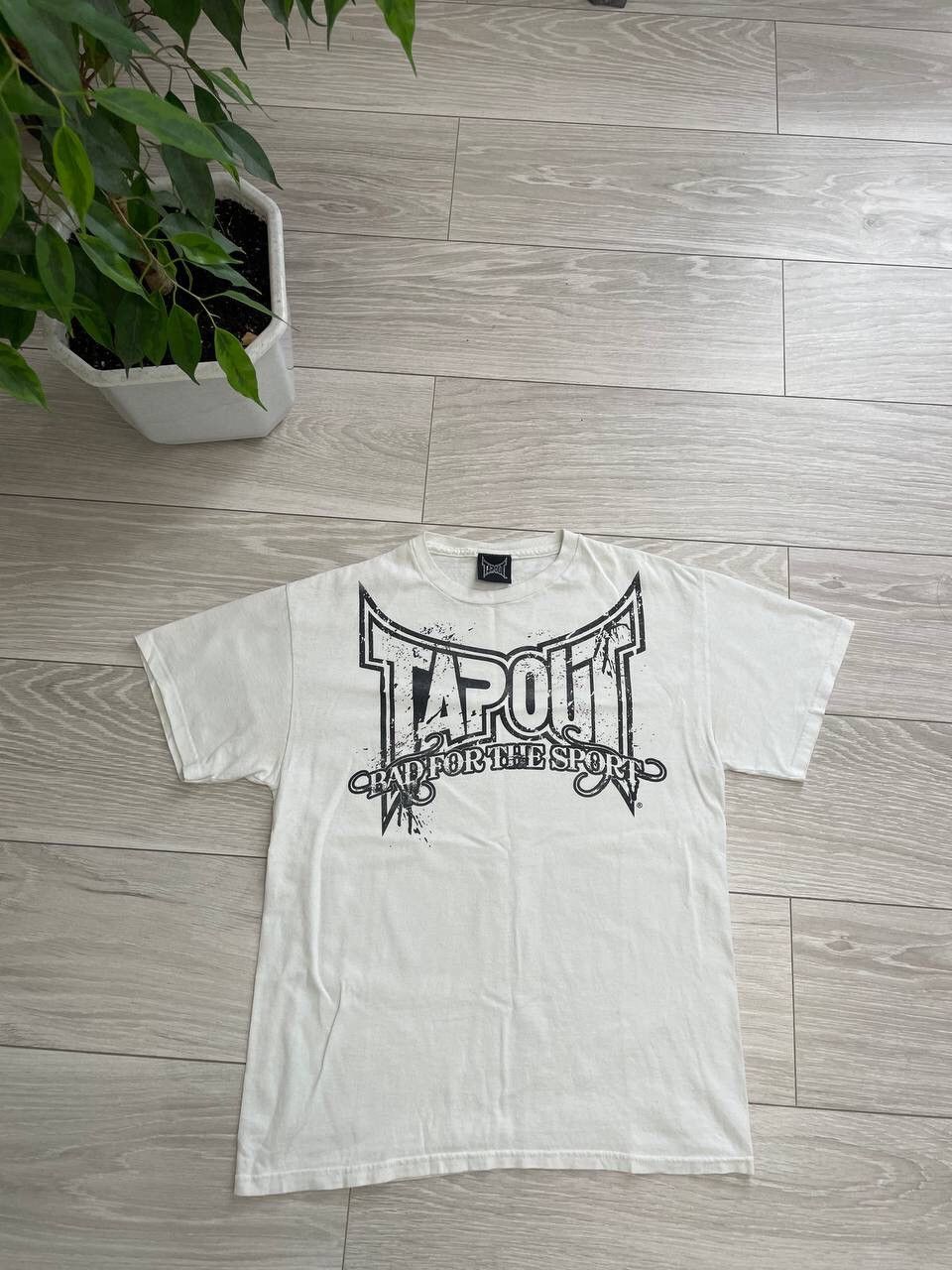 Affliction × Tapout × Vintage Vintage Y2K TapOut Big Logo Tee T-Shirt Size US M / EU 48-50 / 2 - 1 Thumbnail