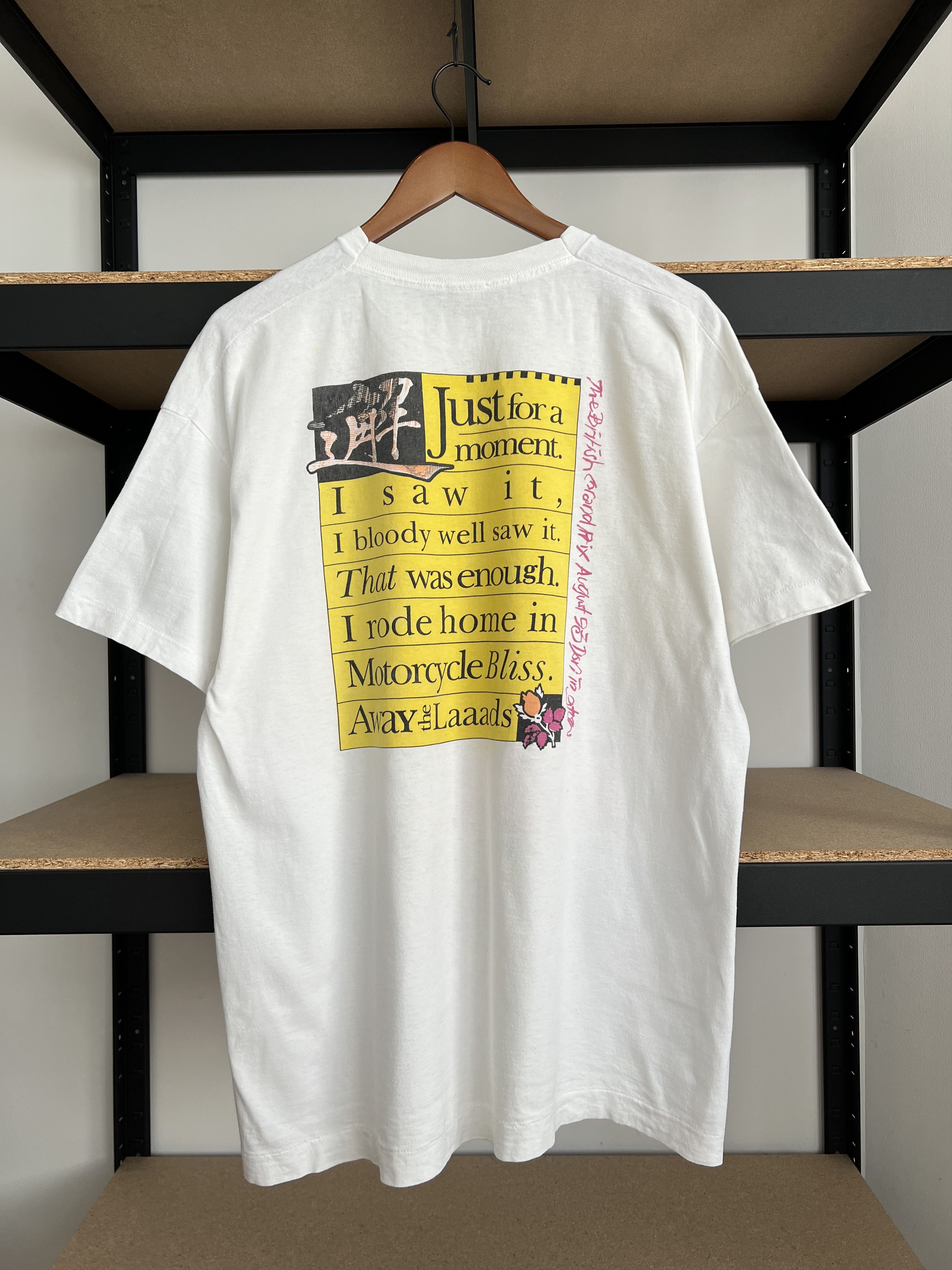 Vintage Vintage 1993 British Grand Prix Niall Mackenzie Yamaha Tee Size US XL / EU 56 / 4 - 2 Thumbnail
