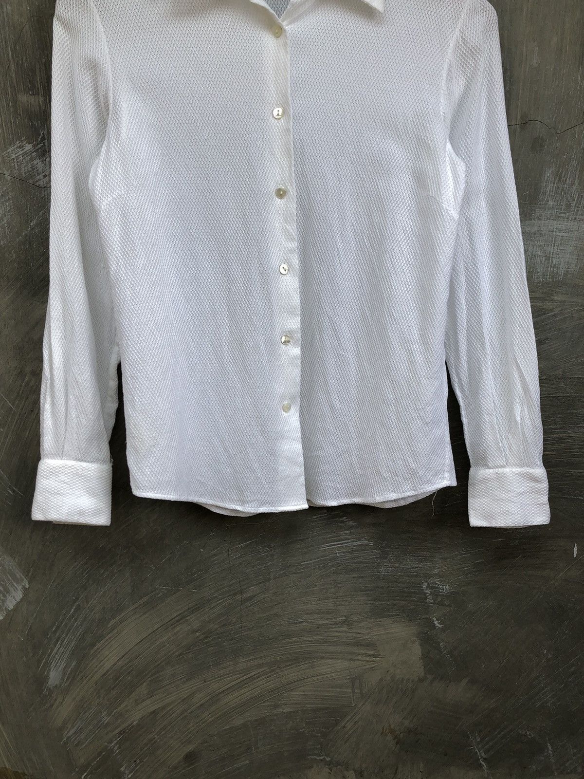 Belvest Belvest Women Button Up Shirt White Size M / US 6-8 / IT 42-44 - 3 Thumbnail