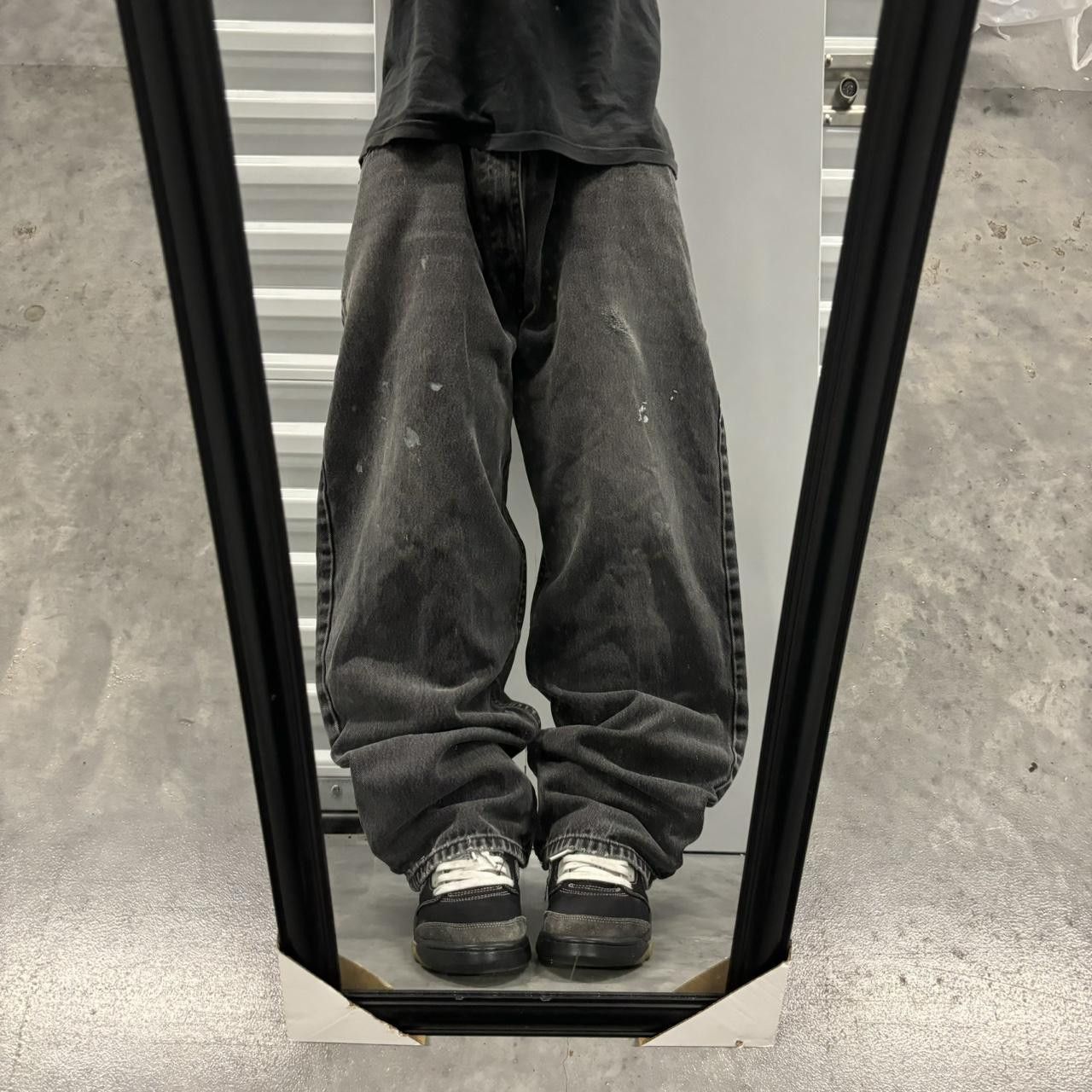 Levi's × Vintage Vintage Y2K/2000s Baggy Grunge Faded Black Levi’s Size US 38 / EU 54 - 1 Thumbnail
