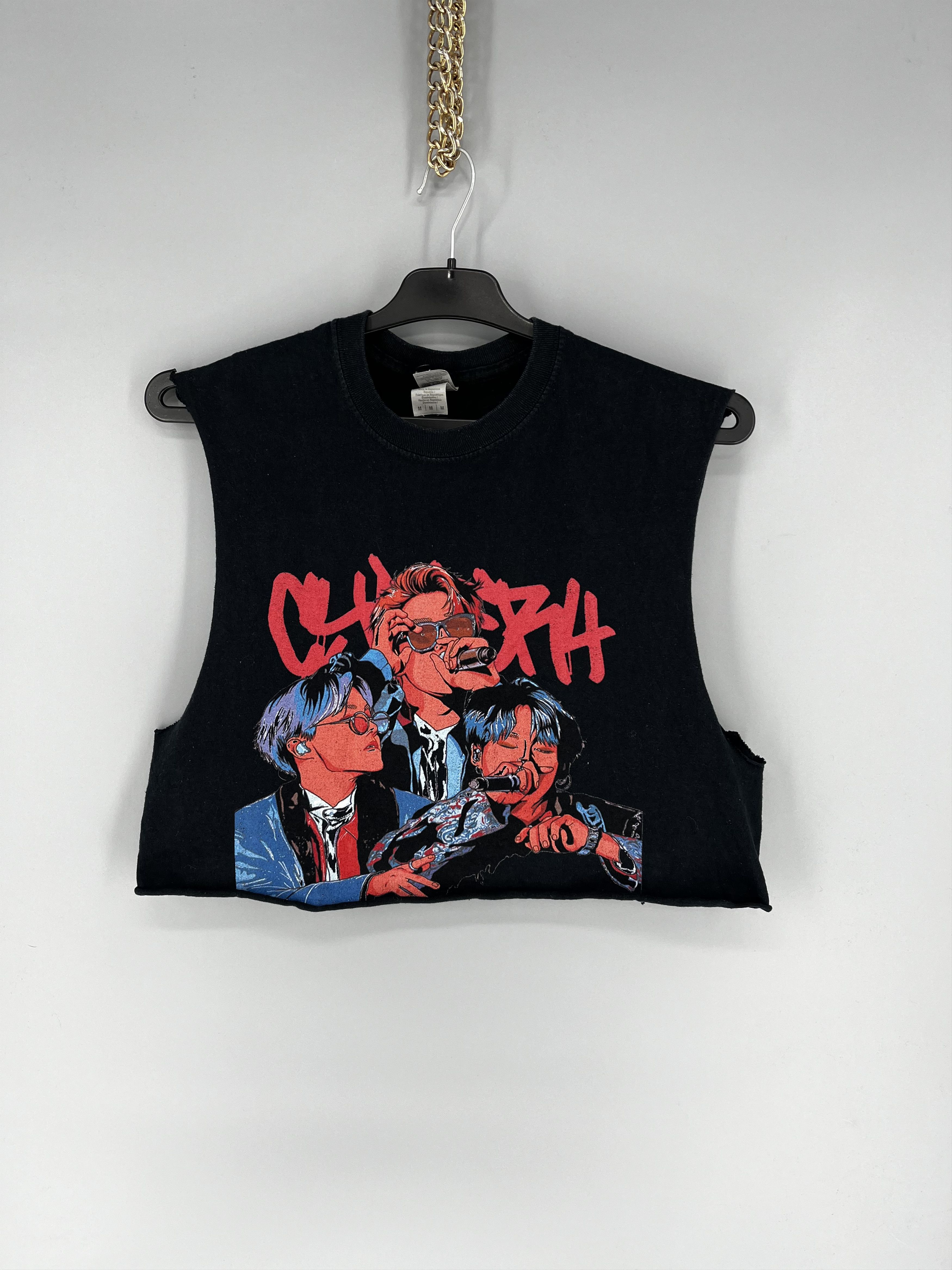 Rap Tees BTS graphic women's fitted kpop k-pop T-shirt Rare Size M / US 6-8 / IT 42-44 - 1 Thumbnail