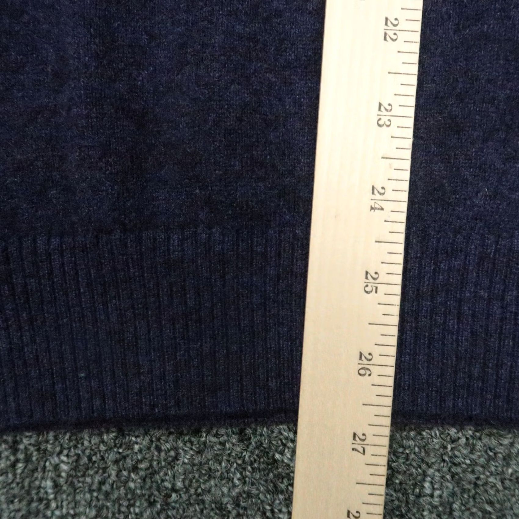 Neiman Marcus VINTAGE Neiman Marcus Sweater Mens L Purple Quarter Zip 100% Cashmere Knit Jumper Size US L / EU 52-54 / 3 - 6 Thumbnail
