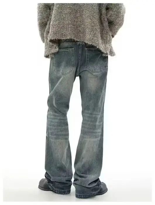 Japanese Brand Washed Denim Jeans Size US 30 / EU 46 - 6 Thumbnail