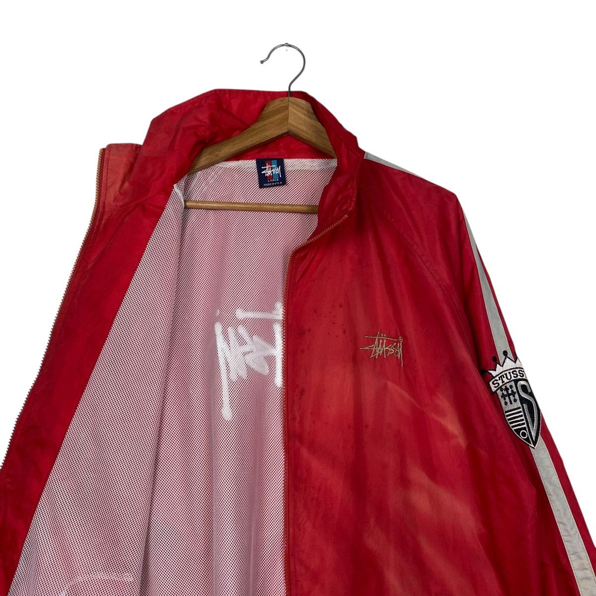 Stussy Vintage 90s stussy windbreaker Size US L / EU 52-54 / 3 - 10 Thumbnail