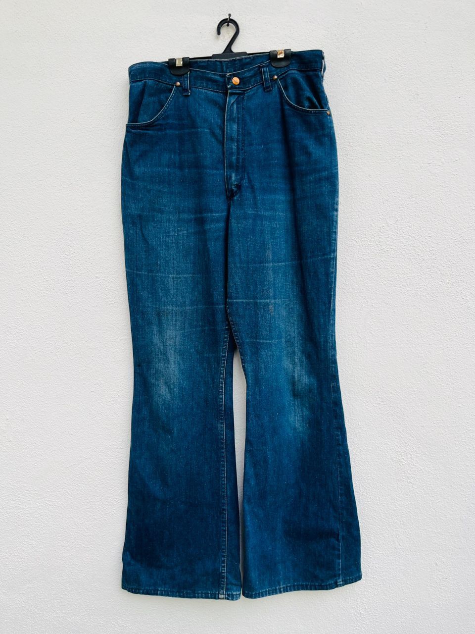 Vintage Vintage 50s 60s Wrengler Bootcut Designer Fashion Style Size US 32 / EU 48 - 2 Thumbnail